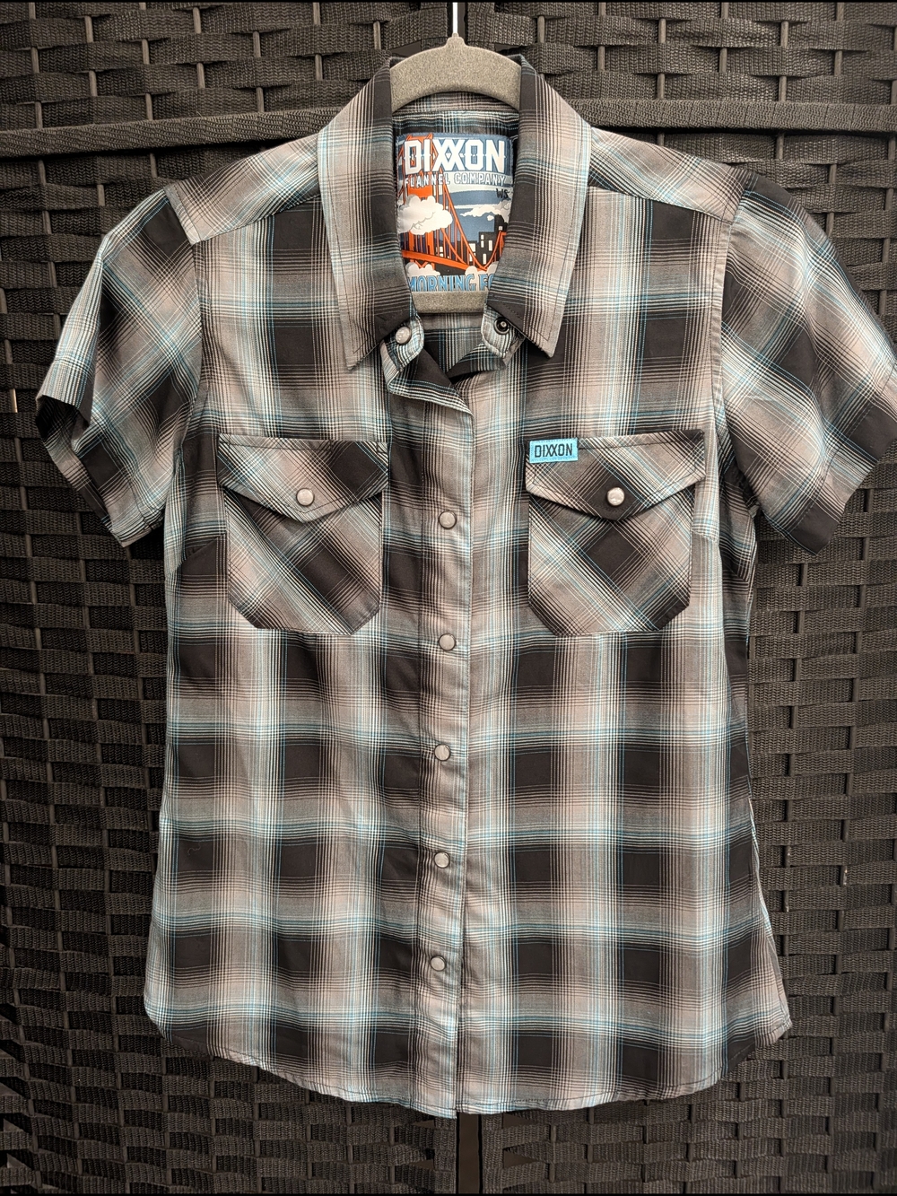 DIXXON Morning Fog Bamboo Short Sleeve Women's Small